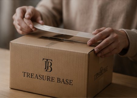 国際輸送を前提に梱包している様子のイメージ